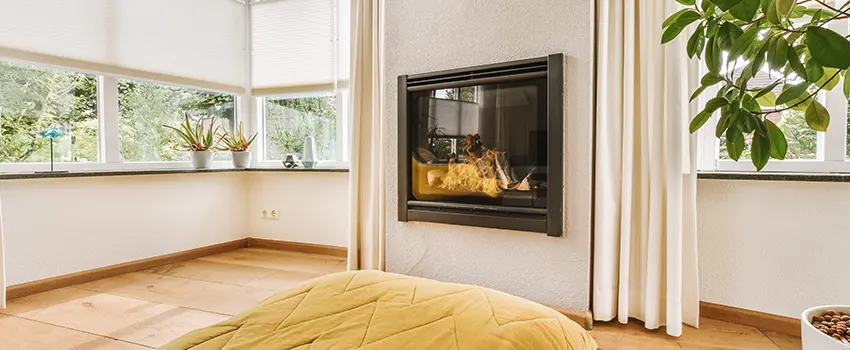 Residential Fireplace Ceramic Glass Installation in Plainview, TX