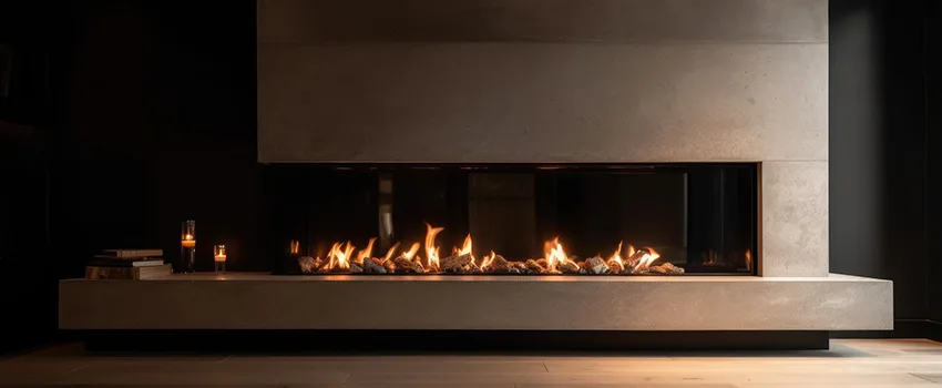 Gas Fireplace Ember Bed Design Services in Plainview, Texas