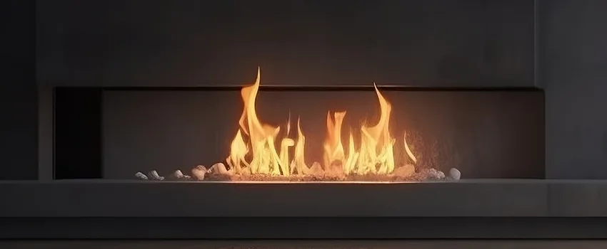 B-Vent Gas Fireplace Installation in Plainview, TX