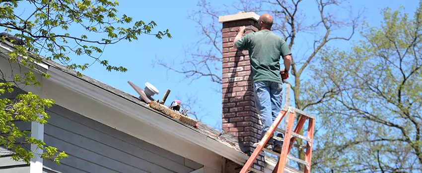 Vinyl and PVC Chimney Flashing Installation in Plainview, TX