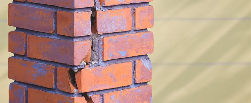 Repairing Cracked Porcelain Tiles for Fireplace in Plainview, TX